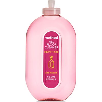 Method Floor Cleaner, Wild Rhubarb, 739 ml Method Floor Cleaner, Wild Rhubarb, 739 ml