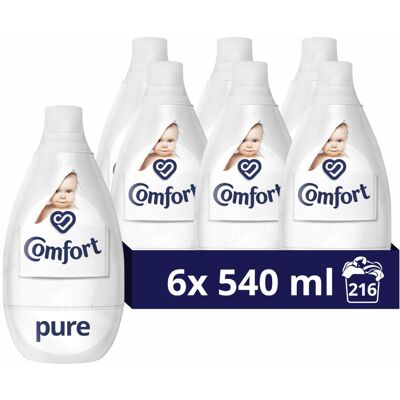 Comfort Pure Ultra-Concentrated Fabric Conditioner dermatologically tested gentl Comfort Pure Ultra-Concentrated Fabric Conditioner dermatologically tested gentl