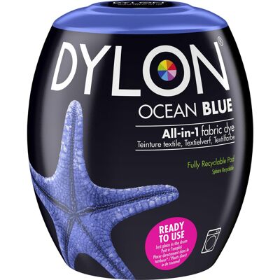DYLON Washing Machine Fabric Dye Pod for Clothes & Soft Furnishings, 350g – Ocea DYLON Washing Machine Fabric Dye Pod for Clothes & Soft Furnishings, 350g – Ocea