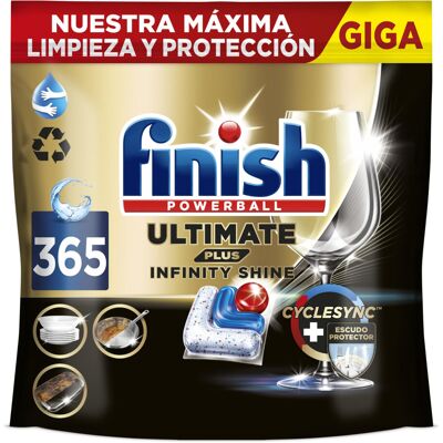 Finish Ultimate Plus Infinity Shine Dishwasher Tablets Intensive Cleaning, Diamo Finish Ultimate Plus Infinity Shine Dishwasher Tablets Intensive Cleaning, Diamo