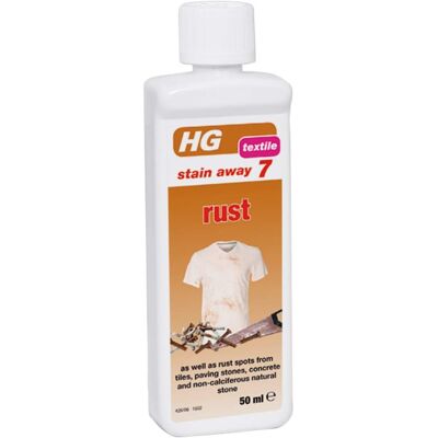 HG Stain Away 7, Removes Rust Stains from Clothing & Textiles, Concentrated Rust HG Stain Away 7, Removes Rust Stains from Clothing & Textiles, Concentrated Rust