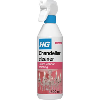 HG Chandelier Cleaner Spray, Specialist Crystal & Glass Cleaner Spray HG Chandelier Cleaner Spray, Specialist Crystal & Glass Cleaner Spray