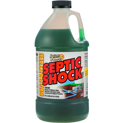 Instant Power Septic Shock - Septic Tank Treatment, Drain Cleaner Liquid Clog Re Instant Power Septic Shock - Septic Tank Treatment, Drain Cleaner Liquid Clog Re