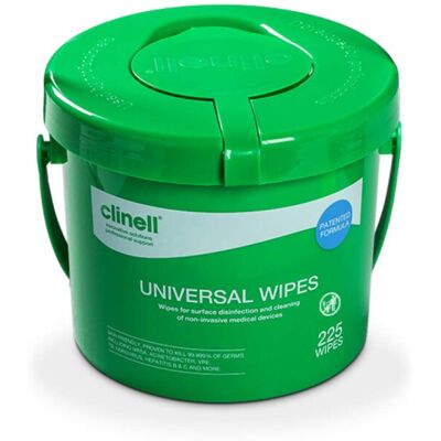 Clinell Universal Cleaning and Disinfectant Wipes for Surfaces - 4 x Clinell Universal Cleaning and Disinfectant Wipes for Surfaces - 4 x