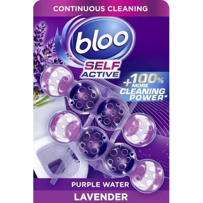Bloo Self Active Duo Lavender Toilet Rim Block. Hanging Toilet Rim Bloo Self Active Duo Lavender Toilet Rim Block. Hanging Toilet Rim