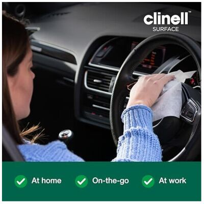 Clinell Universal Biodegradable Disinfectant Wipes – 6 Packs of 140 Wi Clinell Universal Biodegradable Disinfectant Wipes – 6 Packs of 140 Wi