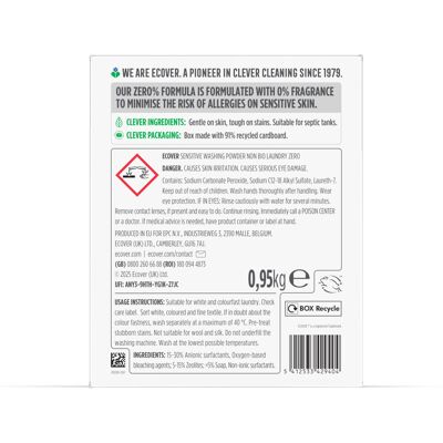 Ecover Zero NonBio Laundry Detergent Powder For Sensitive Skin Laundry Ecover Zero NonBio Laundry Detergent Powder For Sensitive Skin Laundry