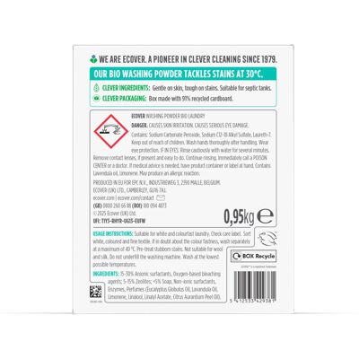 Ecover Bio Laundry Detergent Powder Laundry Washing Detergent Fresh La Ecover Bio Laundry Detergent Powder Laundry Washing Detergent Fresh La