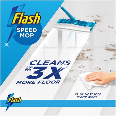 Flash Speedmop Wet Mop Floor Cleaner Refill Wipes 60 6x10 Refills Lemo Flash Speedmop Wet Mop Floor Cleaner Refill Wipes 60 6x10 Refills Lemo