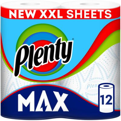 Plenty Max Kitchen Roll 12 Rolls, Kitchen Towel, Kitchen Plenty Max Kitchen Roll 12 Rolls, Kitchen Towel, Kitchen