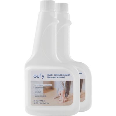 eufy RoboVac Hard Floor Cleaning Solution (2 Bottles), Compatible eufy RoboVac Hard Floor Cleaning Solution (2 Bottles), Compatible