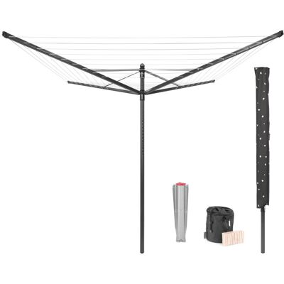 Brabantia - Lift-O-Matic - 50 Metres of Clothes Line - Adjustable in Height - UV Brabantia - Lift-O-Matic - 50 Metres of Clothes Line - Adjustable in Height - UV