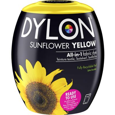 DYLON Washing Machine Fabric Dye Pod for Clothes & Soft Furnishings, 350g – Sunf DYLON Washing Machine Fabric Dye Pod for Clothes & Soft Furnishings, 350g – Sunf