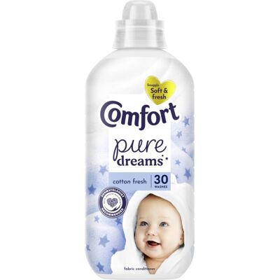 Comfort Pure Dreams Cotton Fresh Fabric Conditioner Dermatologist-Recommended Ge Comfort Pure Dreams Cotton Fresh Fabric Conditioner Dermatologist-Recommended Ge