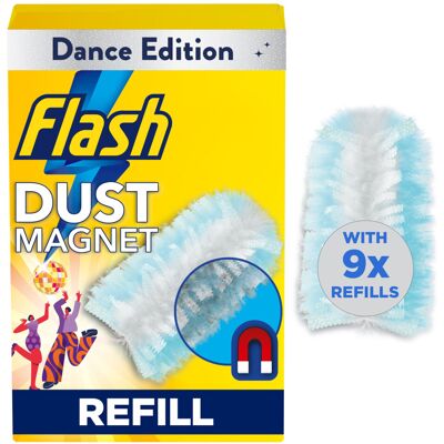 Flash Dust Magnet Duster Sunkissed Refills 9X, Traps & Locks 3X More Dust & Hair Flash Dust Magnet Duster Sunkissed Refills 9X, Traps & Locks 3X More Dust & Hair