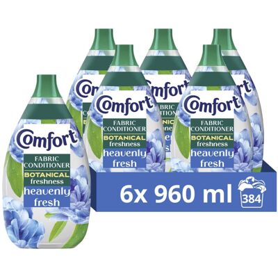 Comfort Botanical Fabric Conditioner Heavenly Fresh – Long-Lasting Freshness Veg Comfort Botanical Fabric Conditioner Heavenly Fresh – Long-Lasting Freshness Veg