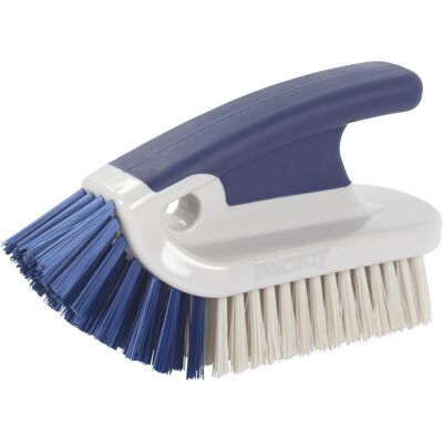 Beldray Deep Scrubbing Rubber Non-Slip Handle, Angled Brush for Tackling Multipl Beldray Deep Scrubbing Rubber Non-Slip Handle, Angled Brush for Tackling Multipl