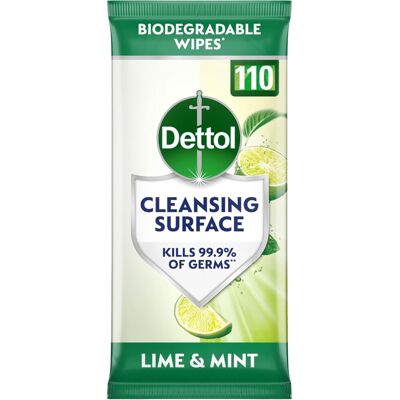 Dettol Antibacterial Surface Cleaning Wipes (Pack of 126) - FT011 Dettol Antibacterial Surface Cleaning Wipes (Pack of 126) - FT011