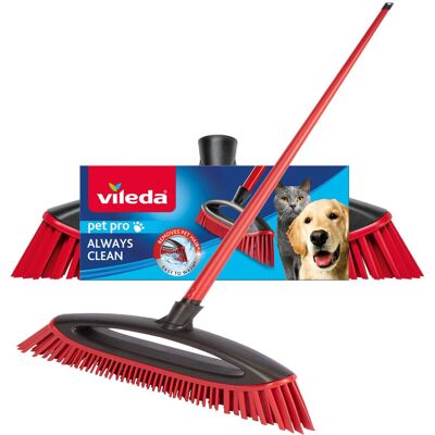 Vileda Pet Pro Rubber Broom Pet Hair Remover Vileda Pet Pro Rubber Broom Pet Hair Remover