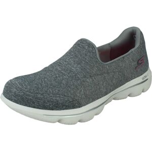 (Grey, UK 7.5) Ladies Skechers Trainers Go Walk Evolution Ultra Amazed 15733 (Grey, UK 7.5) Ladies Skechers Trainers Go Walk Evolution Ultra Amazed 15733
