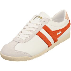 (7) Gola Bullet Pure Womens Fashion Trainers in White Saffron (7) Gola Bullet Pure Womens Fashion Trainers in White Saffron