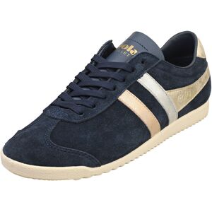 Gola Bullet Mirror Trident Womens Fashion Trainers in Navy Silver - 3 UK Gola Bullet Mirror Trident Womens Fashion Trainers in Navy Silver - 3 UK