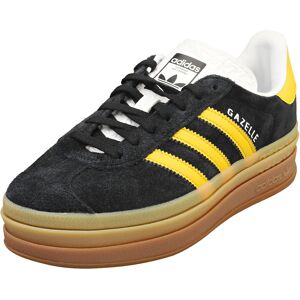 (4.5) adidas Gazelle Bold W Womens Fashion Trainers in Black Gold (4.5) adidas Gazelle Bold W Womens Fashion Trainers in Black Gold