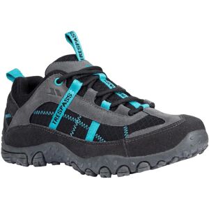 (3 UK, Charcoal/Teal) Trespass Womens/Ladies Fell Lightweight Walking Shoes (3 UK, Charcoal/Teal) Trespass Womens/Ladies Fell Lightweight Walking Shoes