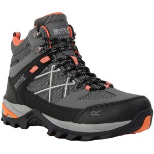 (5 UK, Dark Steel/Satsuma) Regatta Womens/Ladies Samaris III Walking Boots (5 UK, Dark Steel/Satsuma) Regatta Womens/Ladies Samaris III Walking Boots