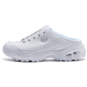 Skechers Sport Women's D'lites Bright Sky Fashion Sneaker White/Silve Skechers Sport Women's D'lites Bright Sky Fashion Sneaker White/Silve