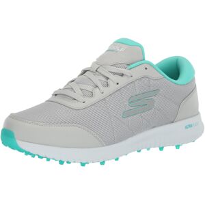 Skechers Women's Max Fairway 4 Spikeless Golf Shoe Sneaker Gray/Turqu Skechers Women's Max Fairway 4 Spikeless Golf Shoe Sneaker Gray/Turqu
