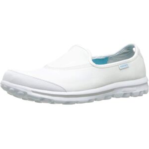 Skechers Performance Women's Go Walk White Walking Shoe 9.5 Wide Skechers Performance Women's Go Walk White Walking Shoe 9.5 Wide