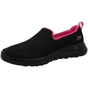 Skechers Womens Go Walk Joy Sneaker BlackHot Pink 10 Wide Skechers Womens Go Walk Joy Sneaker BlackHot Pink 10 Wide