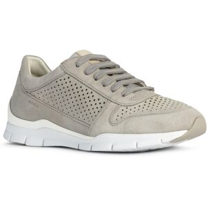 (5 UK, Light Grey) Geox Womens/Ladies Sukie Suede Trainers (5 UK, Light Grey) Geox Womens/Ladies Sukie Suede Trainers