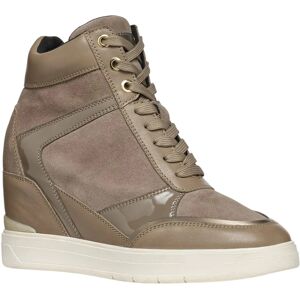 (8 UK, Dark Taupe) Geox Womens/Ladies Maurica Suede Trainers (8 UK, Dark Taupe) Geox Womens/Ladies Maurica Suede Trainers