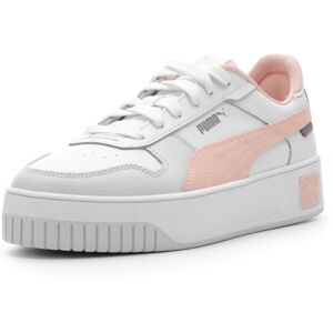 Women's CARINA STREET Sneaker PUMA White-Rose Dust-Feather Gray 10.5 Women's CARINA STREET Sneaker PUMA White-Rose Dust-Feather Gray 10.5
