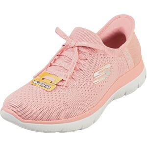 (6) Skechers Slip-ins Summits Vegan Womens Fashion Trainers in Rose (6) Skechers Slip-ins Summits Vegan Womens Fashion Trainers in Rose