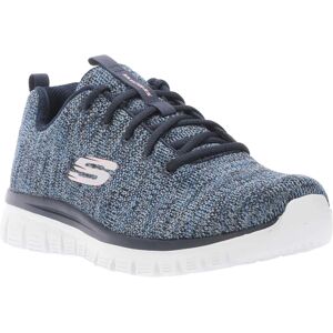 (3 UK, Navy) Skechers Womens/Ladies Graceful Twisted Fortune Trainers (3 UK, Navy) Skechers Womens/Ladies Graceful Twisted Fortune Trainers