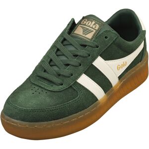 Gola Grandslam Womens Fashion Trainers in Green Off White - 6 UK Gola Grandslam Womens Fashion Trainers in Green Off White - 6 UK
