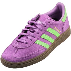 (4) adidas Handball Spezial Womens Fashion Trainers in Purple Green Gum (4) adidas Handball Spezial Womens Fashion Trainers in Purple Green Gum