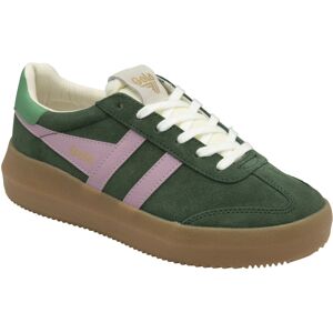 (Green, 7 (Adults')) Gola Athena Suede Women's Evergreen/Candy/Jade Trainers (Green, 7 (Adults')) Gola Athena Suede Women's Evergreen/Candy/Jade Trainers