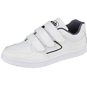 DEK - Charing Cross - White - Triple Velcro - Trainers DEK - Charing Cross - White - Triple Velcro - Trainers