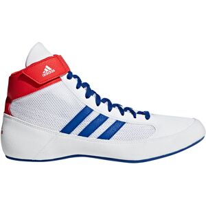 (White, UK 7.5) adidas Havoc Mens Adult Wrestling Trainer Shoe Boot White/Blue/R (White, UK 7.5) adidas Havoc Mens Adult Wrestling Trainer Shoe Boot White/Blue/R