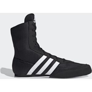 (Black, UK 8) Adidas Box Hog Boxing Boots - Black White (Black, UK 8) Adidas Box Hog Boxing Boots - Black White