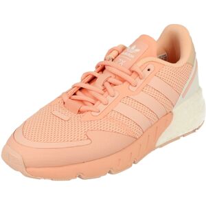 Adidas Originals Zx 1k Boost Womens Pink White Trainers - Sneakers Adidas Originals Zx 1k Boost Womens Pink White Trainers - Sneakers