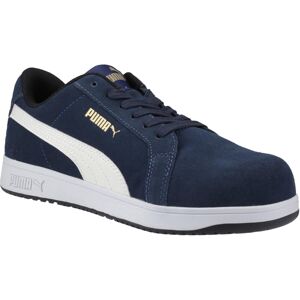 (12 UK, Navy) Puma Safety Mens Iconic Suede Low Safety Trainers (12 UK, Navy) Puma Safety Mens Iconic Suede Low Safety Trainers