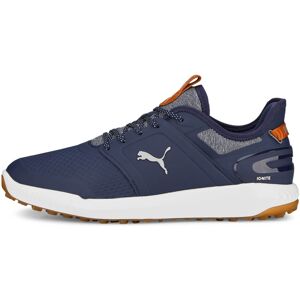 (UK 9, Puma Navy/Puma Silver) Puma Golf Mens 2024 IGNITE ELEVATE Spikeless Comfo (UK 9, Puma Navy/Puma Silver) Puma Golf Mens 2024 IGNITE ELEVATE Spikeless Comfo