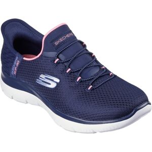 (Blue, 5 (Adults')) Skechers Summits Diamond Dream Textile Women's Navy/Pink Tra (Blue, 5 (Adults')) Skechers Summits Diamond Dream Textile Women's Navy/Pink Tra
