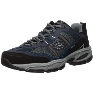 Skechers mens Vigor 2.0 Trait road running shoes Navy/Grey 8 X-Wide Skechers mens Vigor 2.0 Trait road running shoes Navy/Grey 8 X-Wide