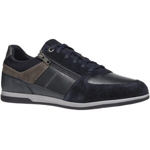 (9 UK, Navy/Grey) Geox Mens U Renan B Suede Trainers (9 UK, Navy/Grey) Geox Mens U Renan B Suede Trainers